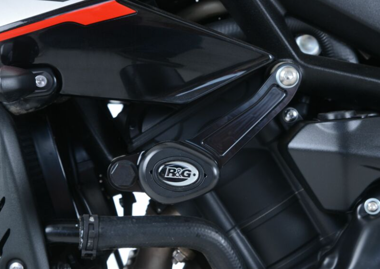 Краш тапи R&amp;G RACING Aero Crash Protectors Black Triumph Street Triple 765 17-25 / 660 17-21_4